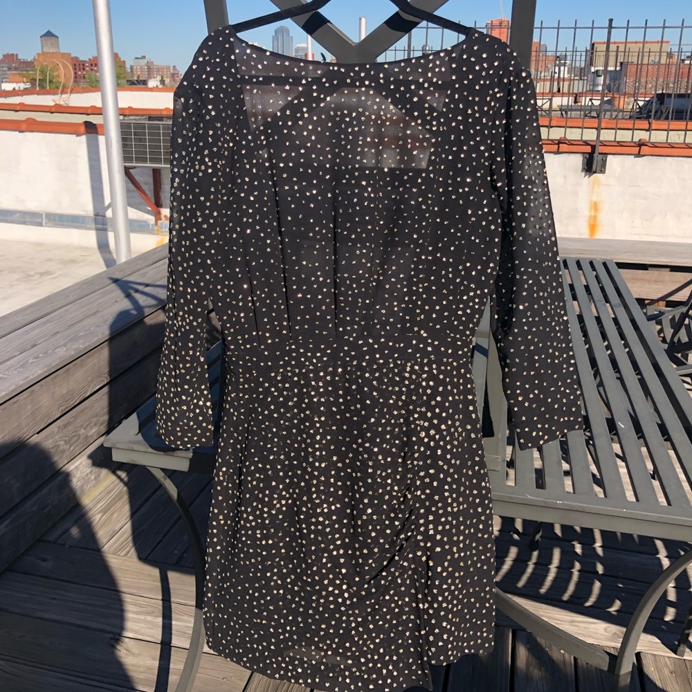 & other stories mini dress with open back